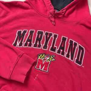 Colosseum Men's Red Hoodie